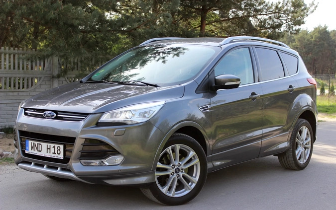 Ford Kuga cena 54900 przebieg: 134000, rok produkcji 2014 z Zbąszynek małe 631